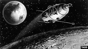 First spacecraft to land on the moon