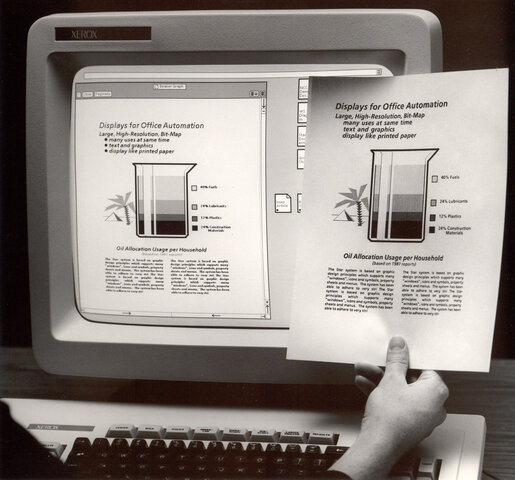 XEROX - INTERFACCIA GRAFICA