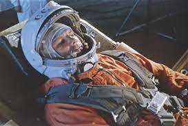 The first human in space