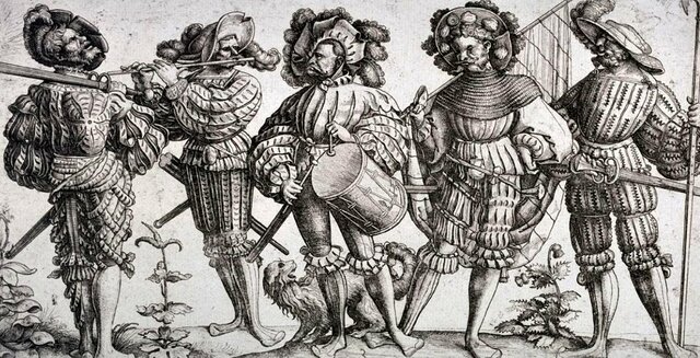 Sacco di Roma lanzichenecchi