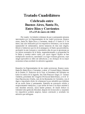 Se firma el Tratado de Equilátero