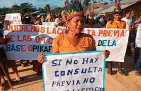 Derecho a la Consulta Previa, Libre e Informada.