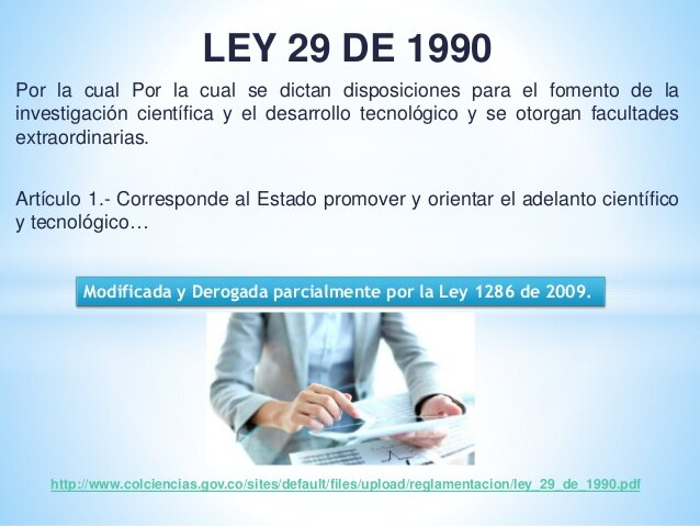 Ley de 29 de 1990
