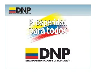 Ley 1450 de 2010 Desarrollo y prosperidad para Todos