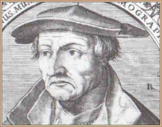 Para el año 1540 3l alemán Sebastián Muster