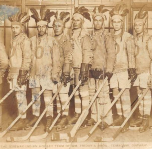 The Cree and Ojibway Barnstorming Hockey tour(Hockey in Society)