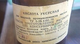 Timeline: Уксусная кислота