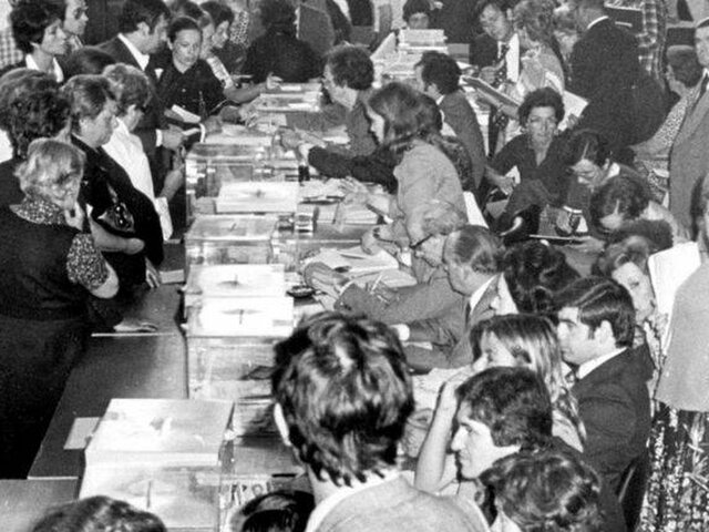 Celebración de las primeras elecciones generales democráticas