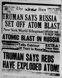 Russia Tested First Atomic Bomb