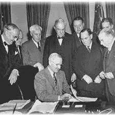 Enactment of the Marshall Plan