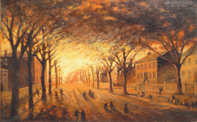 The great fire of Portland, Maine