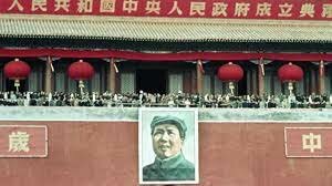 Mao proclaims the Peoples Republic of China
