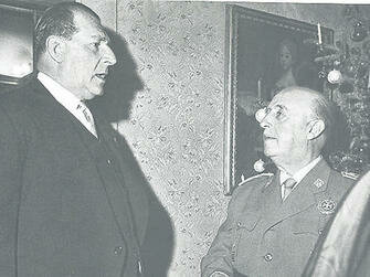 Entrevista entre Juan de Borbón y franco