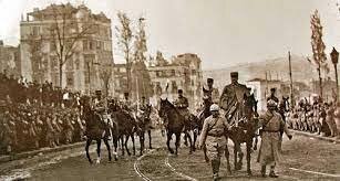 The Ottoman Empire signs an armistice.