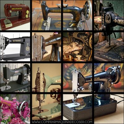 Timeline: EVOLUCIÓN DE MAQUINAS DE COSER