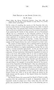 Import Duties Act