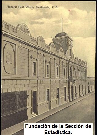 Fundación de la Sección de Estadística.