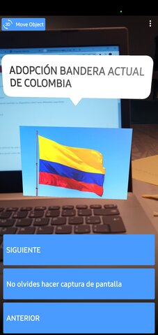 Adopción de la bandera nacional.