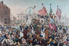 The Peterloo Massacre.