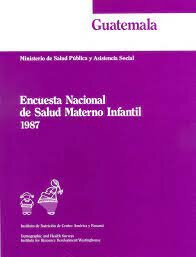 Encuesta Nacional Salud Materno Infantil.