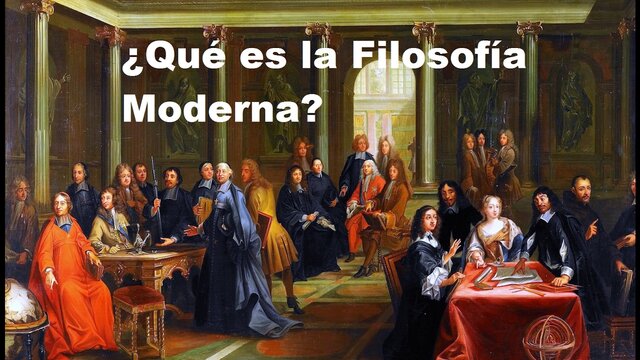 la Filosofía Moderna