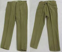 Permanent-crease clothing