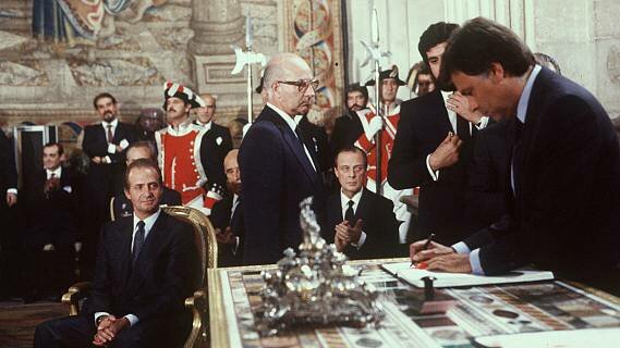 Entrada de España en la CEE