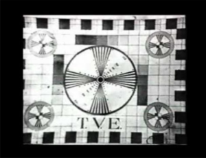 Primeras emisiones de televisión en España.