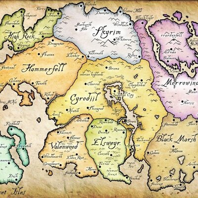 Timeline: Bienvenue en Tamriel