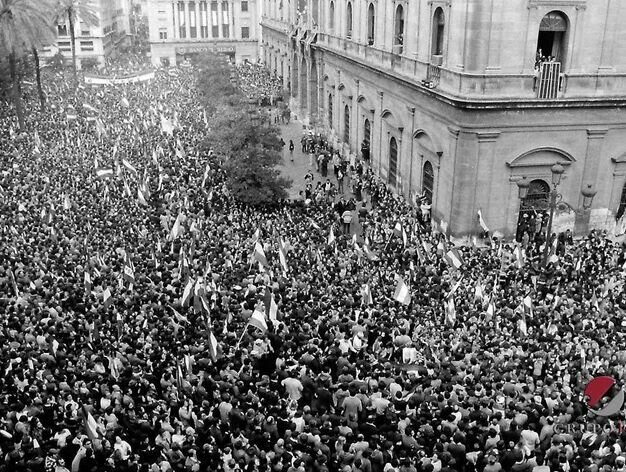 Manifestación en Andalucía por su estatuto de autonomía