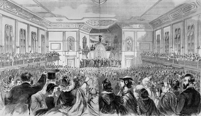 The first Secession Convention meets in Columbia, South Carolina.