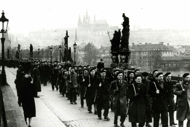 Communist takeover in Czechoslovakia