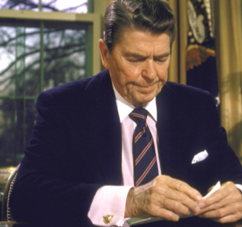 Reagan speaks out about the Challenger