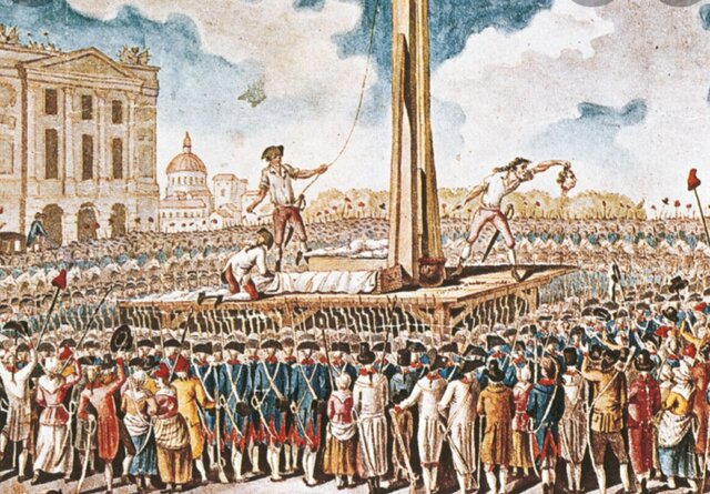 Il re venne condannato dal popolo