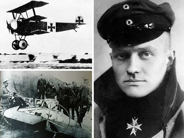 Red Baron Gets Shot Down