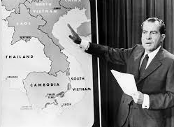 Nixon sends troops to Cambodia