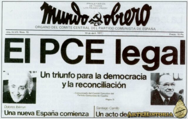 LEGALIZACIÓN DEL PARTIDO COMUNISTA