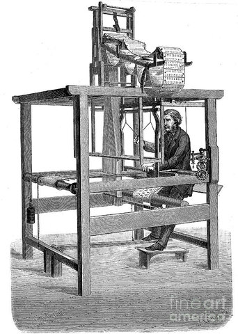 Joseph-Marie Jacquard invents the automated cloth-weaving loom