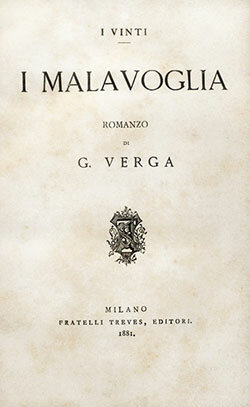 Giovanni Verga pubblica "I Malavoglia"
