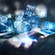 Dispositivos e iconos tecnologicos conectados al planeta tierra digital 117023 449