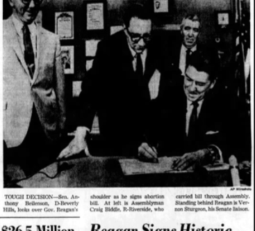 Reagan limits abortion aid