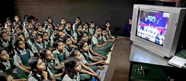 Uso de la radio y la televisión en la educación