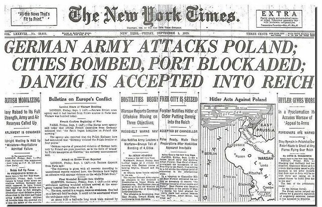 Germany invades Poland