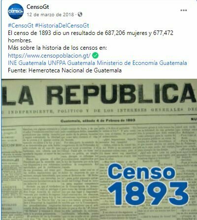 Se realizó el III Censo General de Población