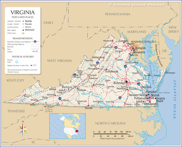 Virginia Secedes from the United States