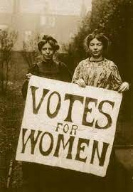 Women gained the right to vote