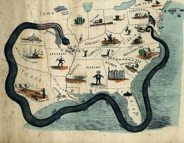 Blockade Proclamation for the South