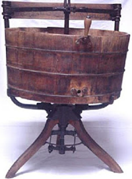 Primera maquina para lavar