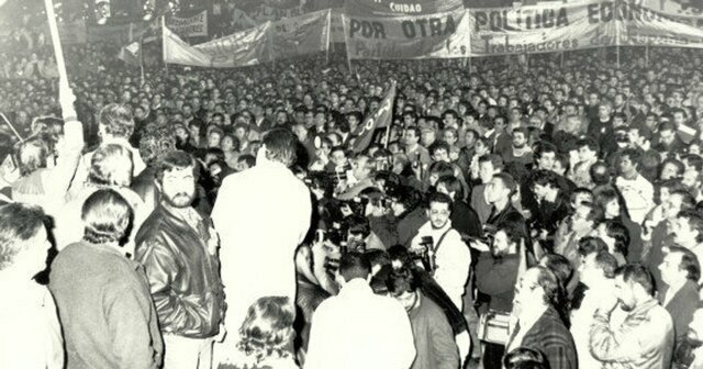 Primera huelga general de la democracia.