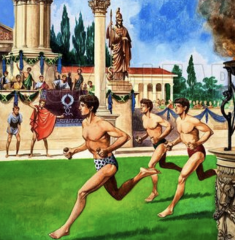 The first Olympic Games